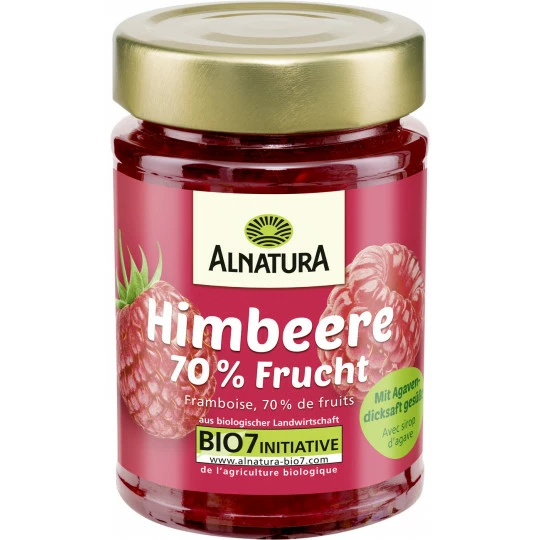 Alnatura Bio Fruchtaufstrich Himbeere Mit Agavendicksaft 200G 3 Alnatura Bio Fruchtaufstrich Himbeere Mit Agavendicksaft 200G