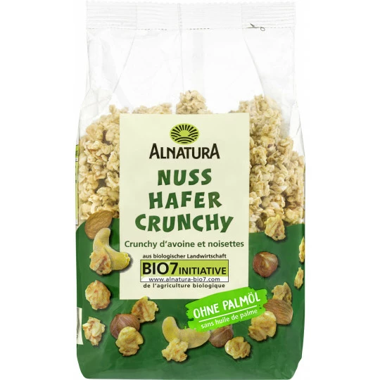 Alnatura Bio Nuss Hafer Crunchy 375G 3 Alnatura Bio Nuss Hafer Crunchy 375G