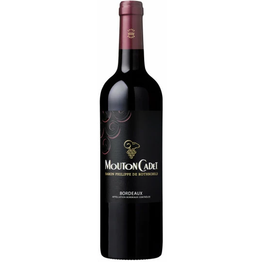 Baron Philippe Rothschild Mouton Cadet Rouge 0,75L 3 Baron Philippe Rothschild Mouton Cadet Rouge 0,75L