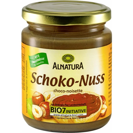 Alnatura Bio Schoko-Nuss 250G 3 Alnatura Bio Schoko-Nuss 250G