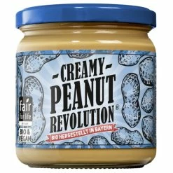 Peanut Revolution Creamy Erdnuss-Creme Bio + Vegan 375G