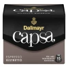 Dallmayr Capsa Espresso Ristretto Intensität 10 Kaffeekapseln 10ST 56G -Kaffee Erasco Geschaft dallmayr capsa ristretto grau frontal