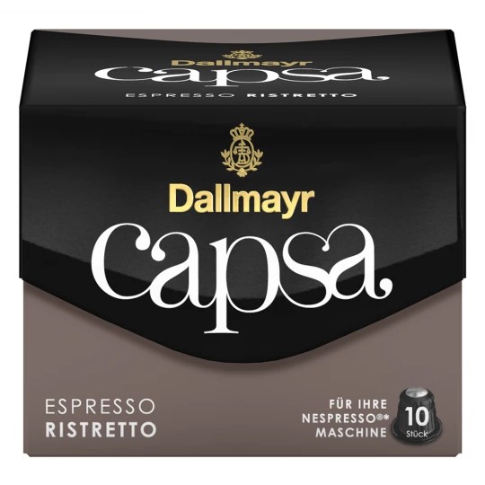Dallmayr Capsa Espresso Ristretto Intensität 10 Kaffeekapseln 10ST 56G 3 Dallmayr Capsa Espresso Ristretto Intensität 10 Kaffeekapseln 10ST 56G
