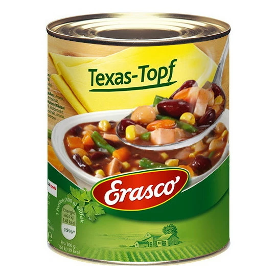 Erasco Texas-Topf 800G 3 Erasco Texas-Topf 800G