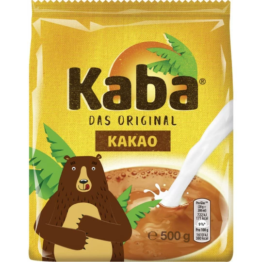 Kaba Schoko Nachfüllbeutel 500G 3 Kaba Schoko Nachfüllbeutel 500G