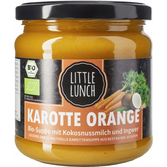 Little Lunch Bio Karotte Orange-Suppe 350ML 3 Little Lunch Bio Karotte Orange-Suppe 350ML