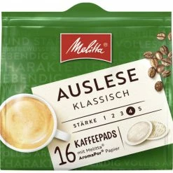 Melitta Auslese Klassisch Kaffeepads 16ST 112G