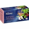 Meßmer Tee 6-Kräuter Mischung 25ST 50G -Kaffee Erasco Geschaft memer tee 6kruter mischung 25x 2 g