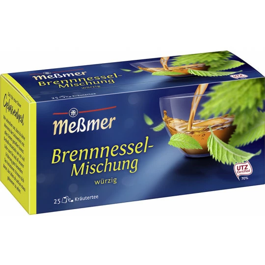 Meßmer Tee Brennnessel-Mischung 25ST 50G 3 Meßmer Tee Brennnessel-Mischung 25ST 50G