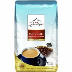 Schweitzers Schüümli Crema Entkoffeiniert Bohnen 500G