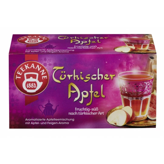 Teekanne Türkischer Apfel 20ST 55G 3 Teekanne Türkischer Apfel 20ST 55G