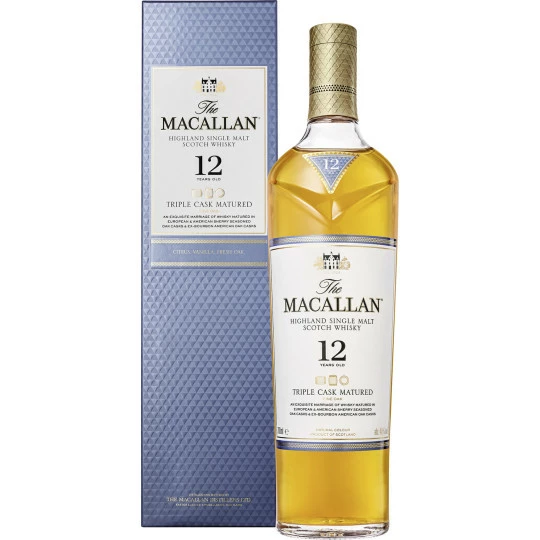 The Macallan Whisky 12 Jahre Triple Cask 40% GP 0,7L 3 The Macallan Whisky 12 Jahre Triple Cask 40% GP 0,7L