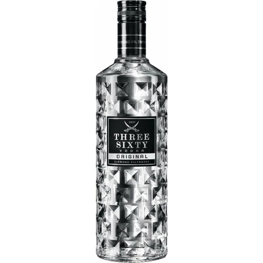 Three Sixty Premium Vodka 0,7L 3 Three Sixty Premium Vodka 0,7L