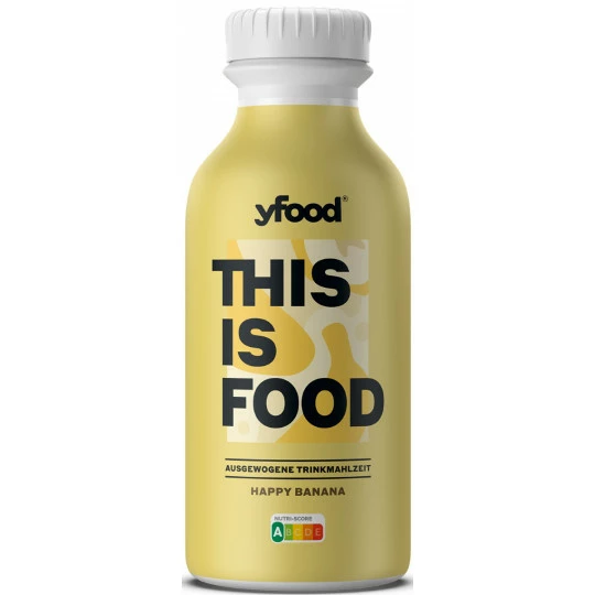 Yfood Happy Banana Trinkmahlzeit 500ML 3 Yfood Happy Banana Trinkmahlzeit 500ML